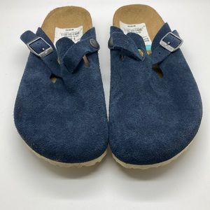 Birkenstock Boston Kids Navy size 3.5 Brand New